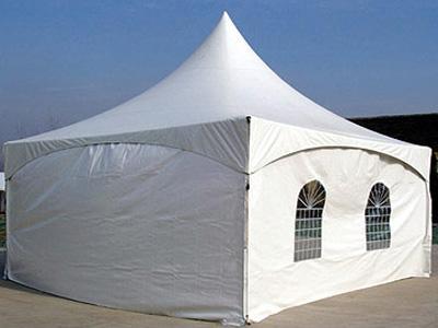 20x40 Frame Tent with Sidewalls